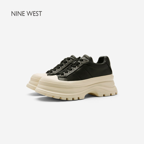 NineWest/玖熙厚底增高休闲鞋女