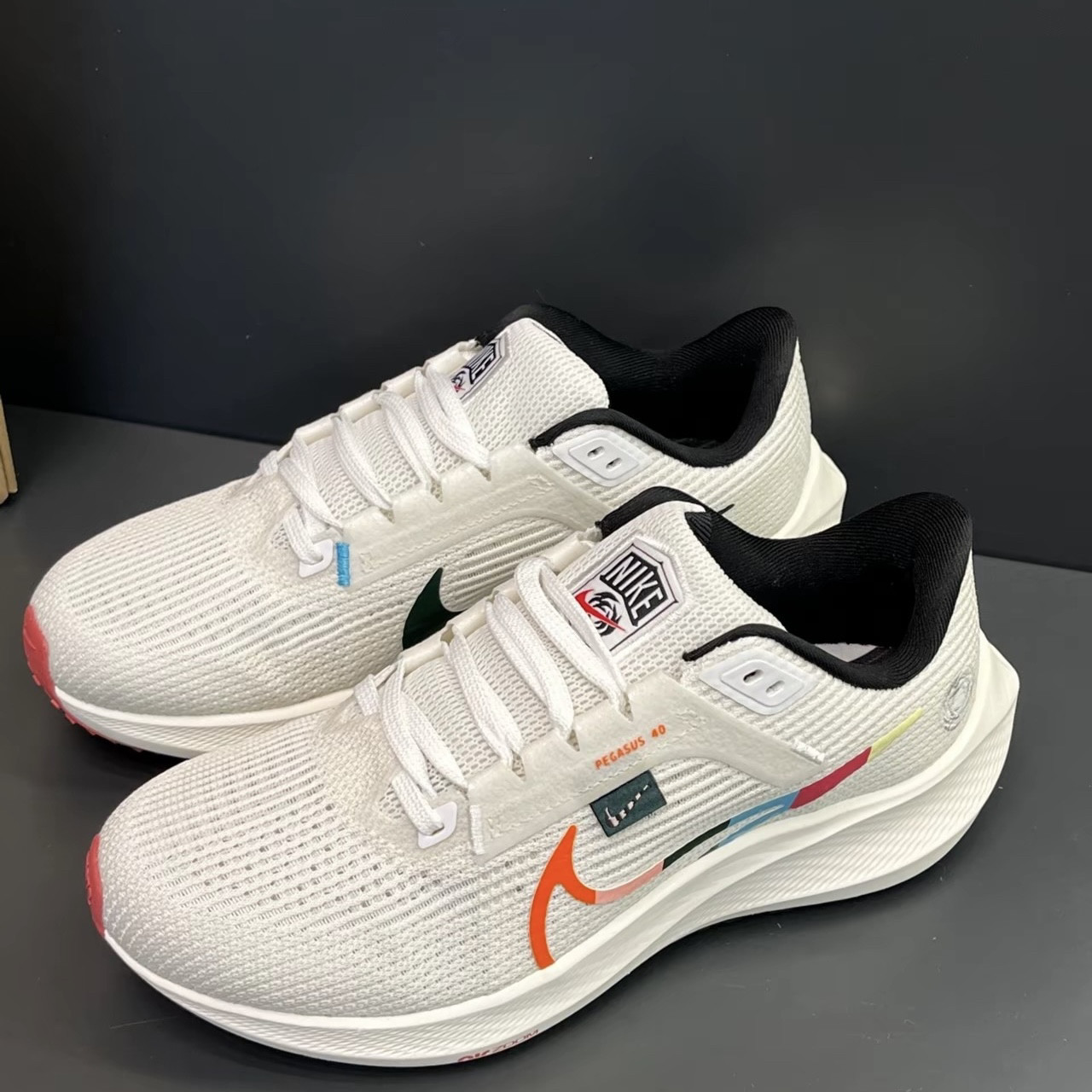 耐克NikeZoomPEGASUS40舒适低帮休闲跑步鞋女款白色FN8919-191