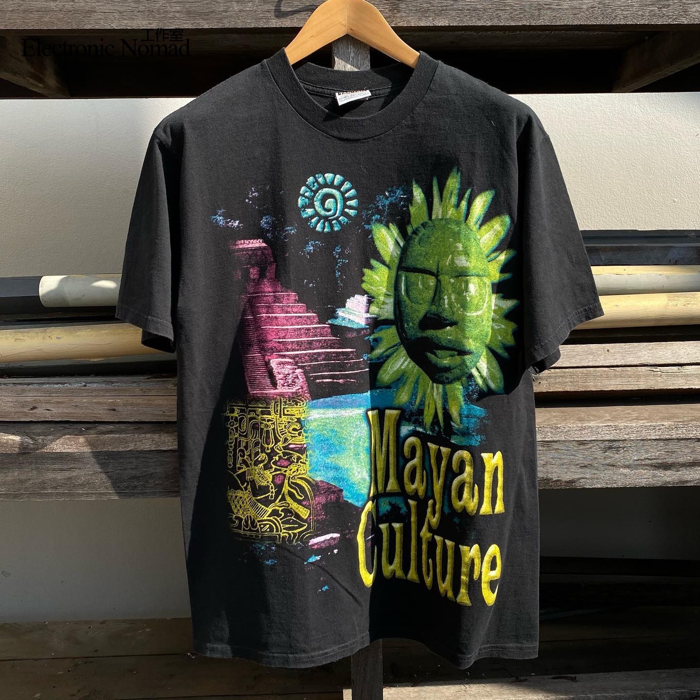 EN水洗大师Maya civilization 玛雅文明210gShort shirt 短袖T恤