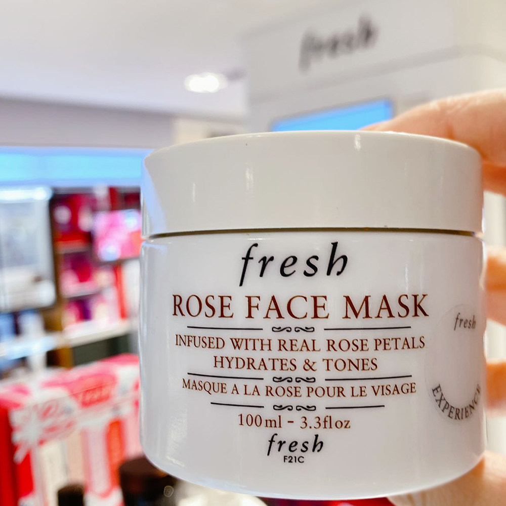 馥蕾诗玫瑰面膜100ml花瓣精粹面膜膏馥蕾丝官方旗舰店正品敷蕾诗