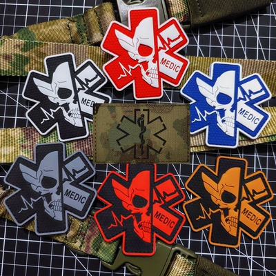 生命之星夜光魔术贴章救援徽章