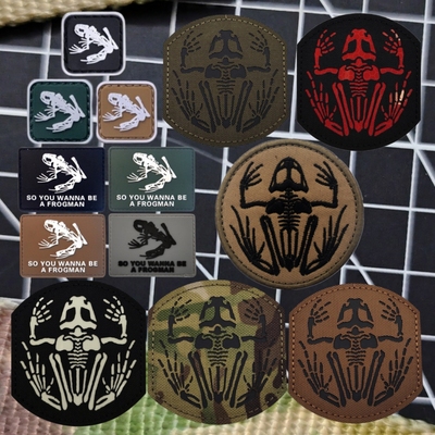 IR红外反光海豹突击队魔术贴徽章