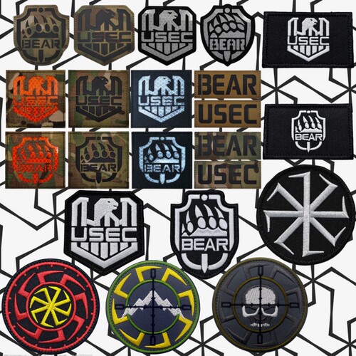 逃离塔科夫游戏魔术贴徽章