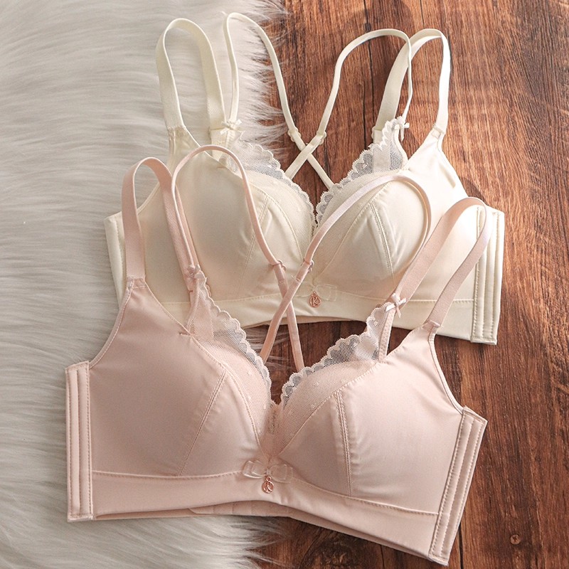 无痕内衣女小胸聚拢显大无钢圈