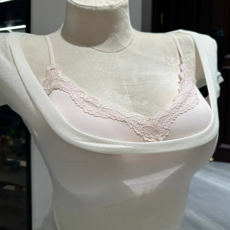 U家平替舒芙蕾细肩带内衣女