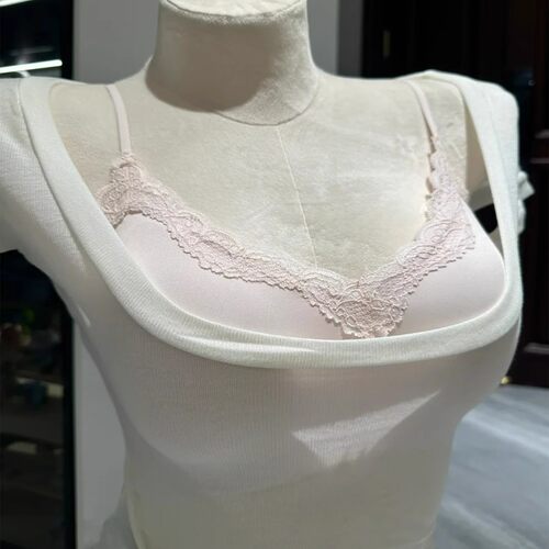 U家平替舒芙蕾细肩带内衣女