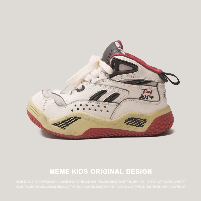 儿童高帮篮球鞋软底运动鞋