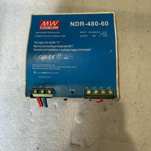 明纬MEAN WELL NDR-480-24导轨，24V《议价》