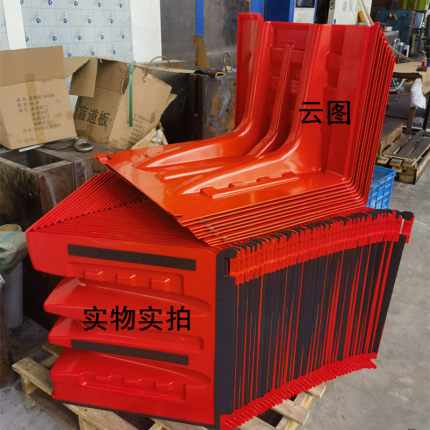防洪挡水板塑料板防汛板小区门口地下车库入口可移动防洪挡洪水闸