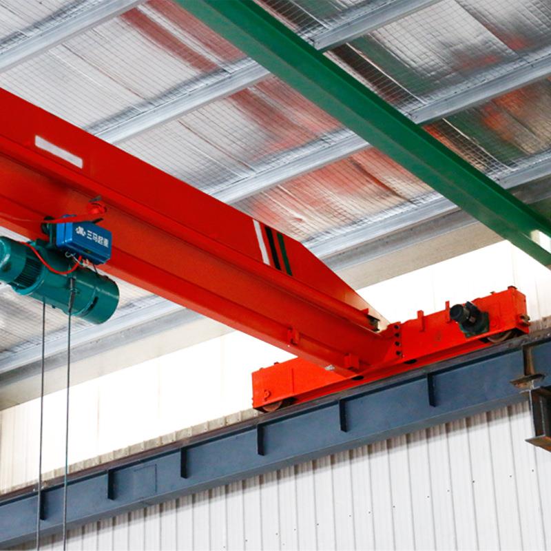 10吨24米电动遥控小型单梁行车室内车间单梁行吊起重机桥式吊车