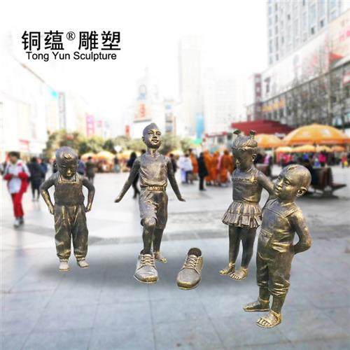 玻璃钢人物雕塑厂家定制民俗雕塑街景农耕玻璃钢仿铜人物现货