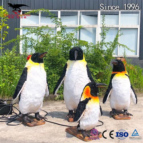 动物模型可爱萌宠仿真企鹅工艺品源头工厂制造动物园海洋馆摆件