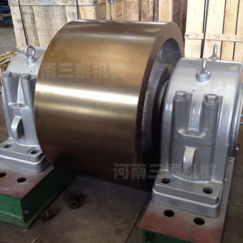 滚筒烘干机回转窑托轮托辊挡轮非标配件厂家直销支持定制