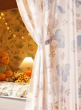 速发遮光床帘纱铺生宿舍专用大学寝室上铺上下学帘子围帘窗人单帘