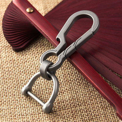 速发扣合金礼士腰挂钛挂件创意个性汽车链圈环男品