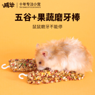 速发仓鼠零食磨牙棒和子零小大礼包仓鼠的食物兔食零食五谷磨牙棒