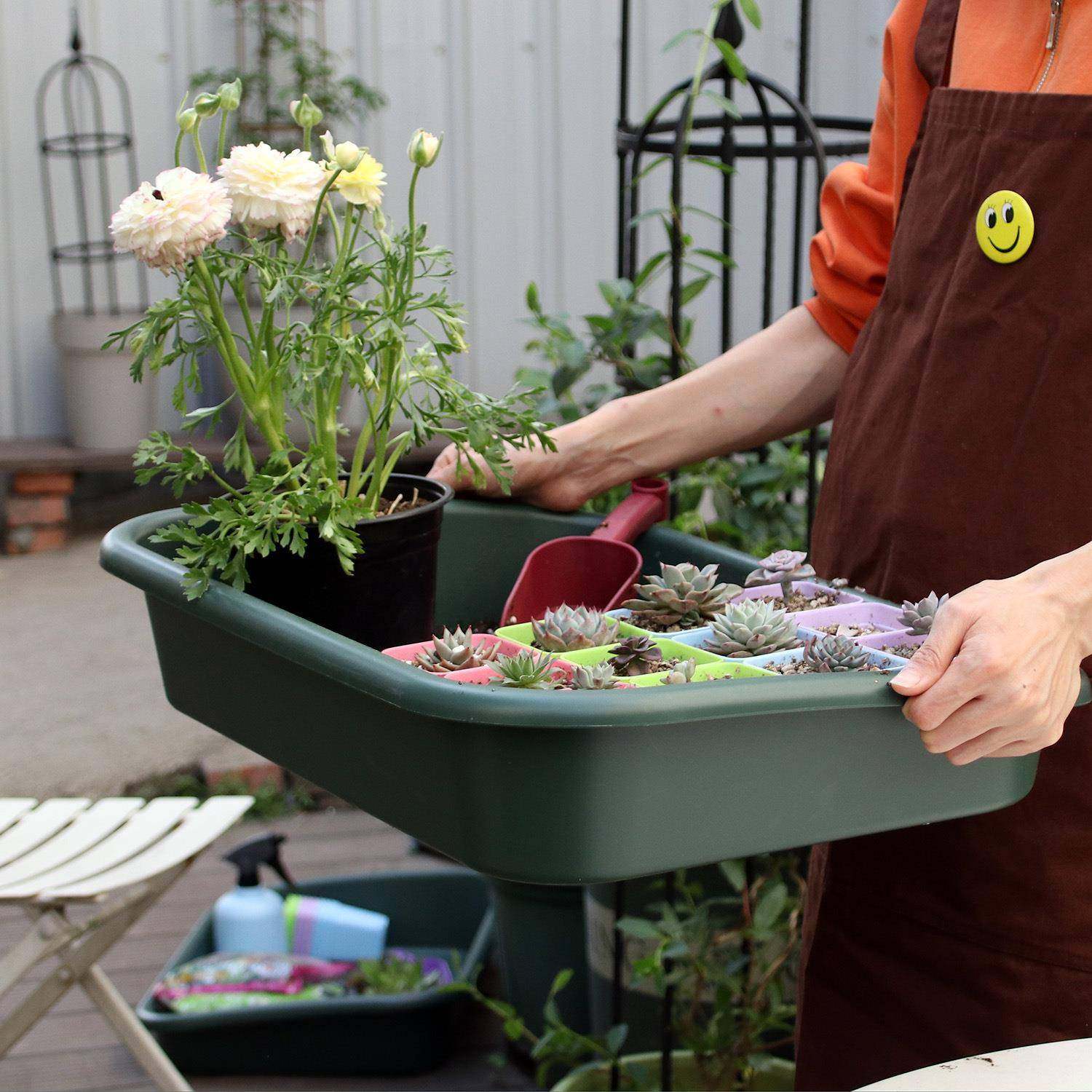 长条方形花盆大号托盘园艺多功能操作盘地垫花多肉养护托盘育苗盘,家居饰品,花盆,淘宝优惠券,粉丝福利购,淘宝优惠卷