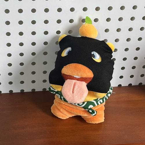 10cm搞怪小偷娃衣背包配件水豚噜噜挂件挂饰装扮娃衣创意娃娃衣服