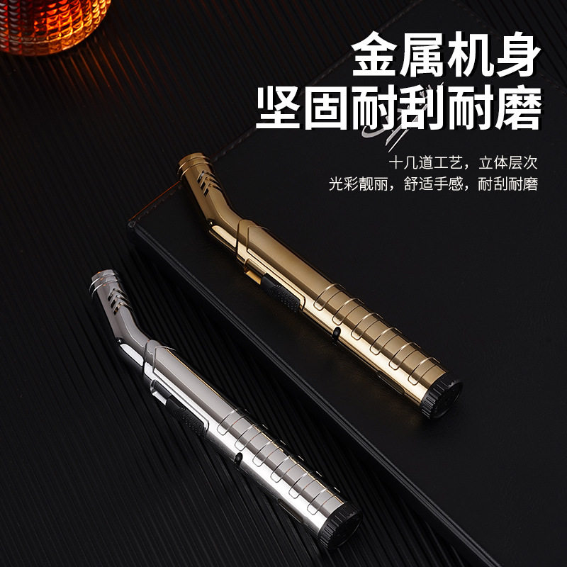 AT186手握弯头高温喷枪焊枪充气防风打火机厂家直销高品质打火机