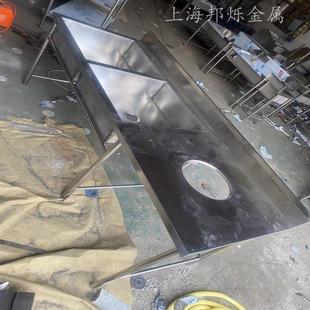 上海不锈钢水槽洗手池厨房双星洗碗池不锈钢水池台面一体柜定制