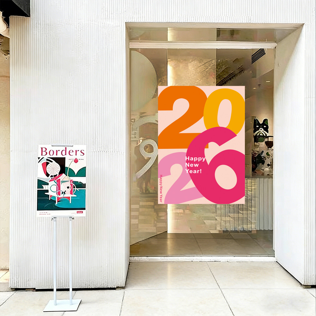 马年春节时尚个性2026店铺公司办公室咖啡店玻璃橱窗贴画新年装饰,家居饰品,软装墙贴,淘宝优惠券,粉丝福利购,淘宝优惠卷