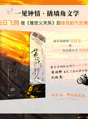 第二十三秒 白日飞鸦 温柔插画师沈枝意 VS 知名赛车手 周柏野 撬墙角文学雄竞一见钟情言情 一见钟情青春言情小说书籍