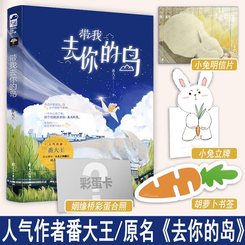 带我去你的岛小说 番大王 青春文学校园爱情甜宠言情小说 去你的岛小说 一场关于和解的成人童话 晋江文学小说畅销书青春言情小说