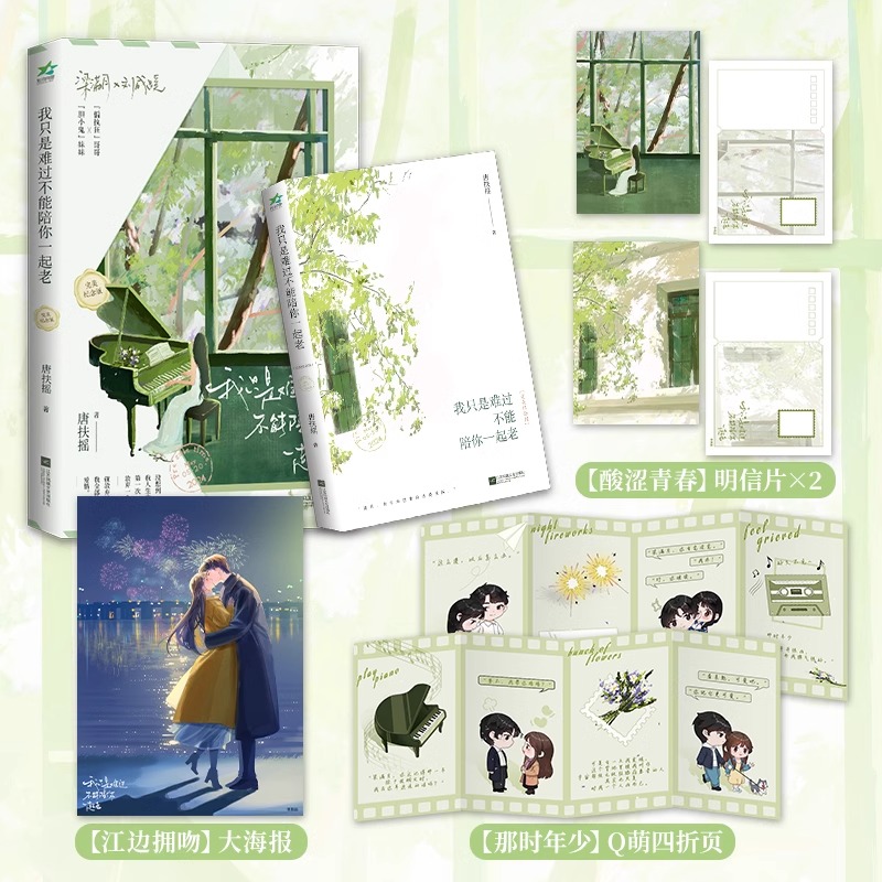 我只是难过不能陪你一起老 完美纪念版 唐扶摇著 Be美学经典佳作 令人心痛落泪的青春成长之书 青春文学现代言情小说实体书