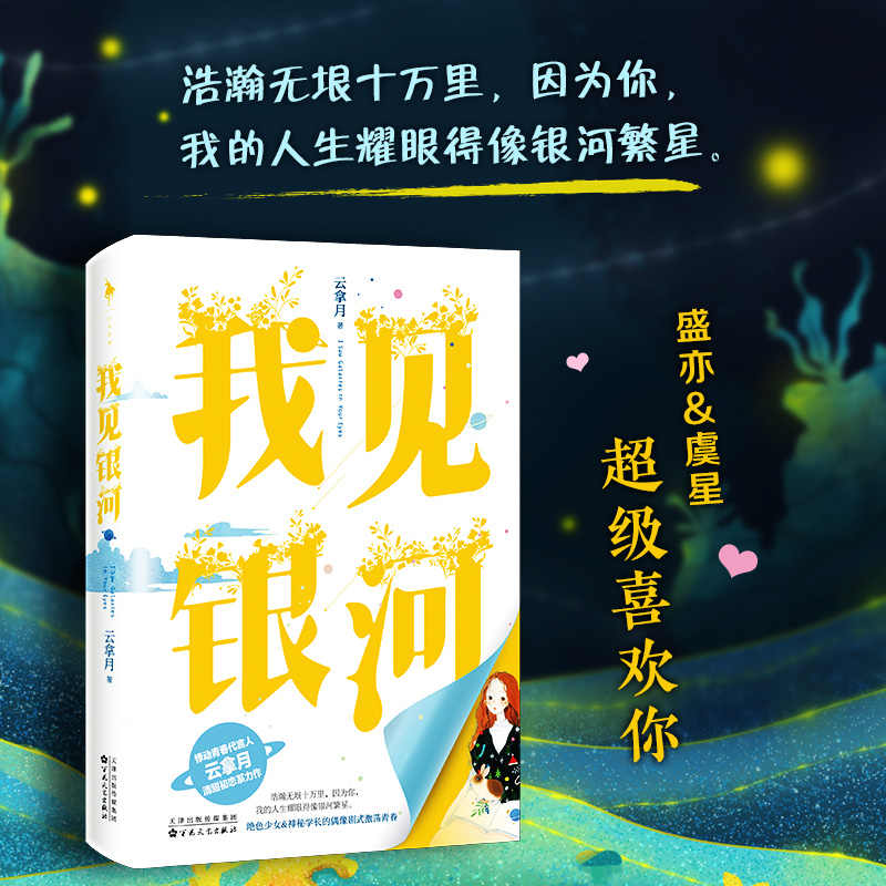 我见银河 云拿月 继《小清欢》后 再现青春校园甜蜜之作 清甜初恋系列第二季晋江青春文学校园悸动甜宠言爱情小说 都市言情小说