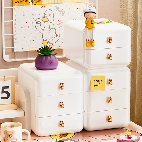 Мультяшная коробка для хранения, канцтовары, детский аксессуар для волос