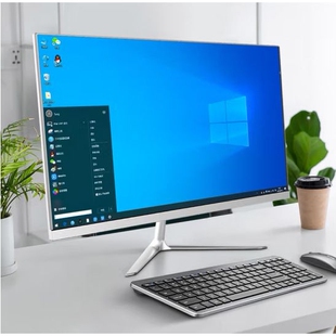 全新i7一体机电脑台式全套独显主机企业办公家用网课游戏吃鸡整机