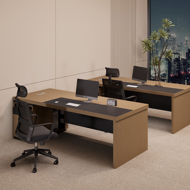 办公桌椅组合员工位财务双人闲鱼二手家具旧货市场入口职员电脑桌