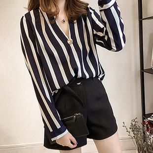 loose top neck fashion shirt casual womens large ladies