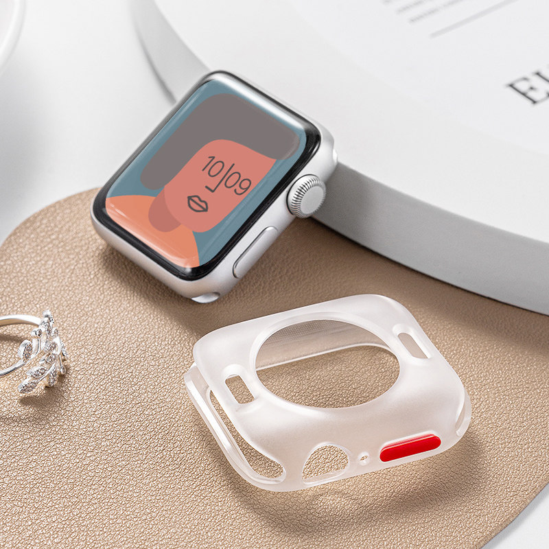 适用iwatch9手表applewatch8保护套s7透明6/5/4/3代磨砂壳苹果s7表盘41mm表壳se2软壳45/44/42mm硅胶38mm男女高性价比高么？
