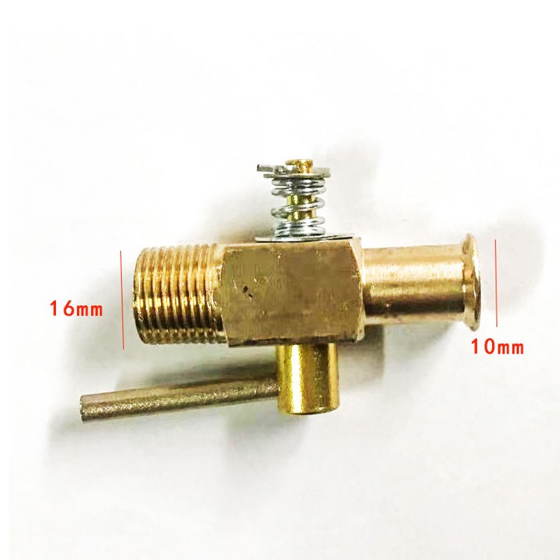 农用车放水开关球阀单缸柴油机暖风弯头管加大孔新款16mm丝扣