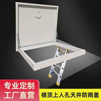天井防雨盖板楼顶屋面上人孔挡雨蓄水池盖子阁楼活动检修口天窗盖