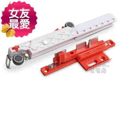 移门缓冲6器滑轮轨道衣柜定制拉门阻尼器吊轮缓冲器含下滑