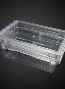 披萨周转箱比萨面团PC保鲜盒密封盒30*46份数盆发酵箱份数盒pizza