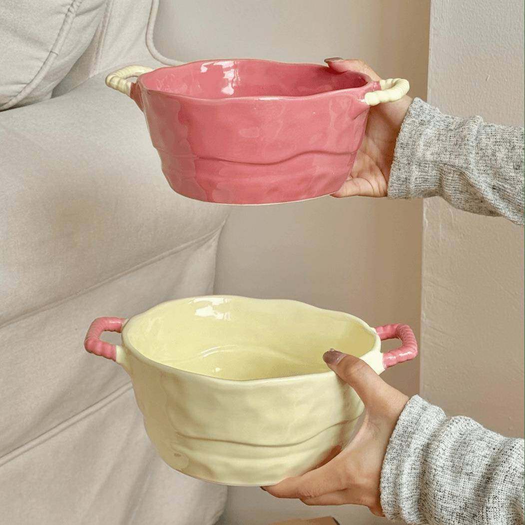 双耳汤碗陶瓷家用大号大碗泡面碗大容量麻辣烫碗螺蛳粉碗专用汤盆,餐饮具,碗,淘宝优惠券,粉丝福利购,淘宝优惠卷