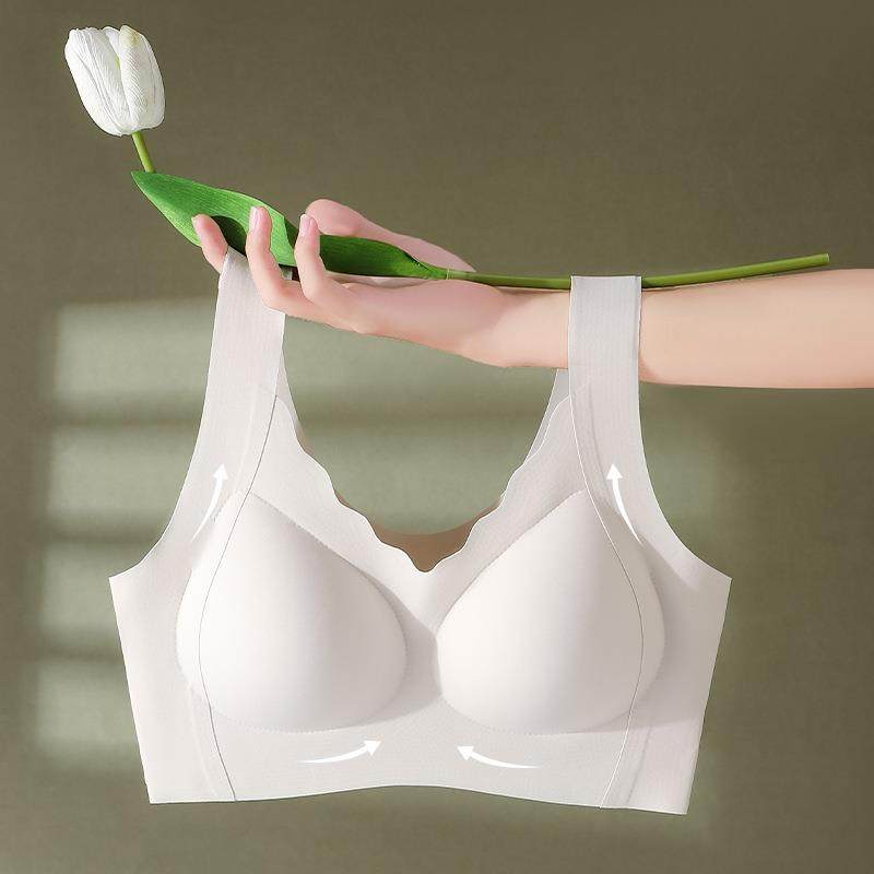 新款固定杯云感无痕聚拢一体式软支撑收副乳舒适大胸显小文胸女,女士内衣/男士内衣/家居服,文胸,淘宝优惠券,粉丝福利购,淘宝优惠卷