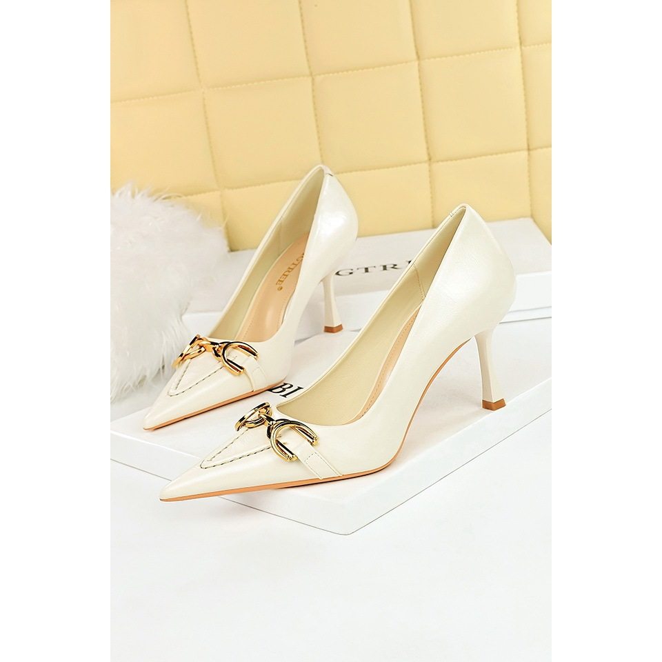 时尚尖头高跟鞋女细跟2026新款气质百搭不累脚单鞋,女鞋,浅口单鞋,淘宝优惠券,粉丝福利购,淘宝优惠卷