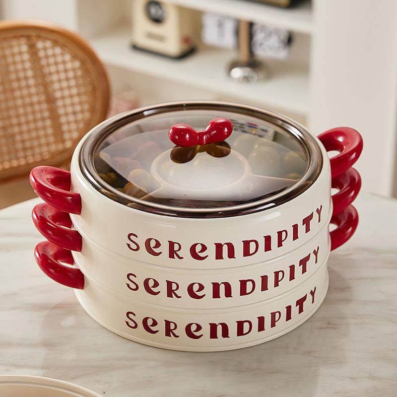 多巴胺干果盘零食家用客厅茶几干果盒多功能糖果盒客厅多层收纳盒,收纳整理,首饰盒,淘宝优惠券,粉丝福利购,淘宝优惠卷