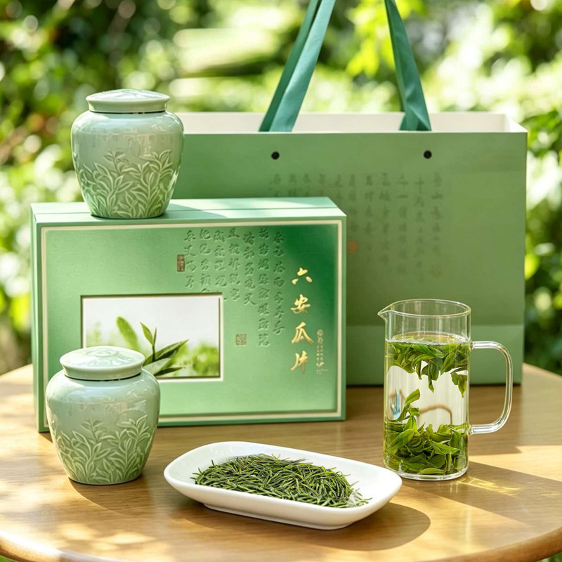 绿茶六安瓜片2026年新茶特级安徽茶叶年货礼盒装250g安徽特产春茶