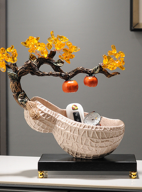 速发创之收玄纳关摆件家居客厅装饰好事发生乔迁意喜礼物实用