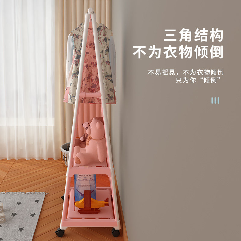 速发简易衣柜挂衣架宿舍衣帽架房家用卧室纳收衣服铁架子简约