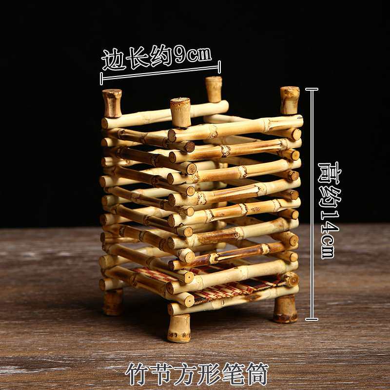 速发装饰品紫竹工艺品摆饰摆设 竹风车水车模型摆件 礼物竹制摩天