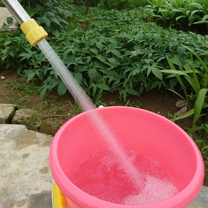 速发家用花园浇花浇菜水枪农用抽拉式喷枪果树打药喷雾器烧碱喷洒