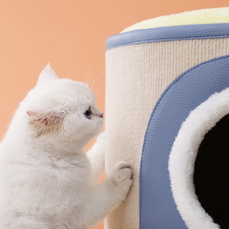 速发HOOPET邮筒双层窝可爱保暖房子小猫咪猫咪舒适床猫咪爬架