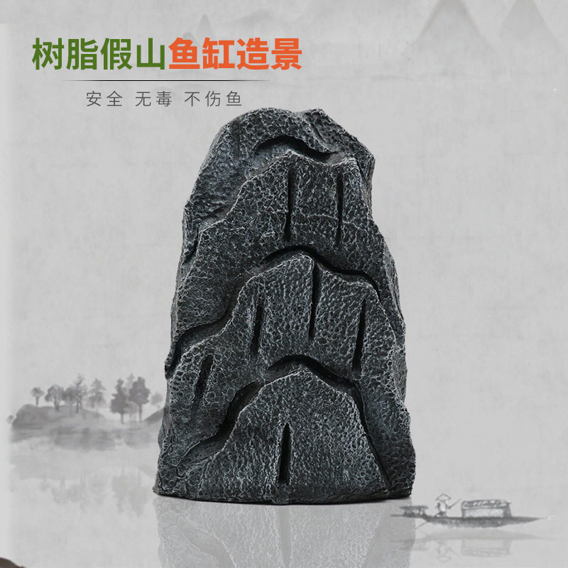 石头仿真假雪浪石拍摄道具园林造景树脂工艺品假山景造景/装饰