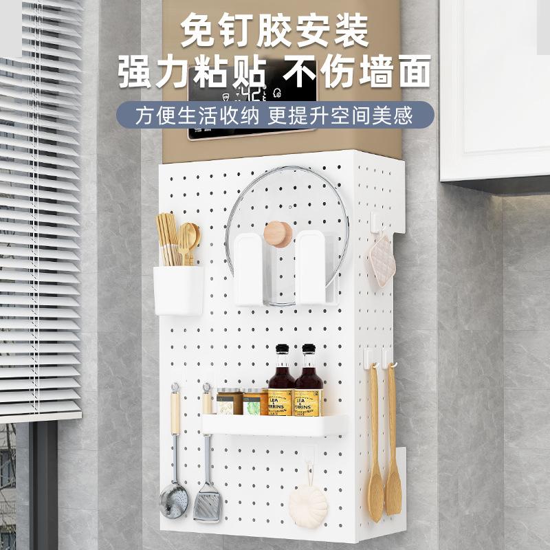 新款新厨房天燃气管道挡板家用洞洞板热水器下装饰遮挡罩遮丑神器